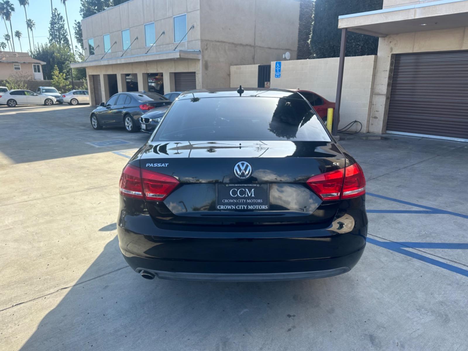 2013 Black /BLACK Volkswagen Passat (1VWBP7A30DC) , located at 30 S. Berkeley Avenue, Pasadena, CA, 91107, (626) 248-7567, 34.145447, -118.109398 - Low Miles!! Crown City Motors is a used “Buy Here Pay Here” car dealer in Pasadena CA. “Buy Here Pay Here” financing, means that when you purchase your vehicle from our dealership, that you make the payments to the dealership as well. We do not need the banks approval to get you approved - Photo #4